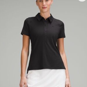 Lululemon Women's Black Polo Size 6
